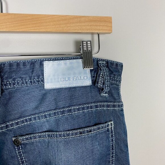 Buffalo David Bitton Evan Slim Jeans Mens 34x31 - Picture 3 of 8